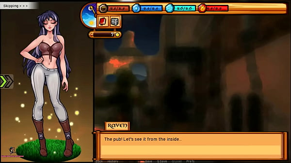 witch goes out to explore the city