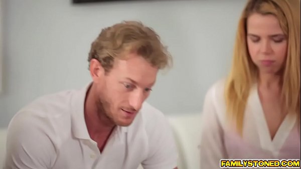 Alina West blowjobs Danes throbbing cock deep throat