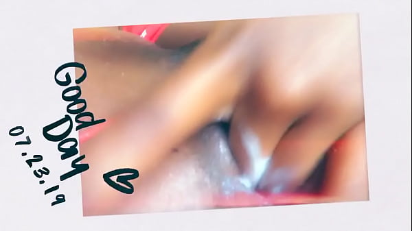 Fingering her black pussy  