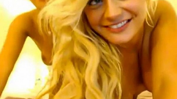 Blonde lesbian cam show