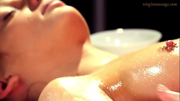 First ever lesbian virgin massage of Vera  