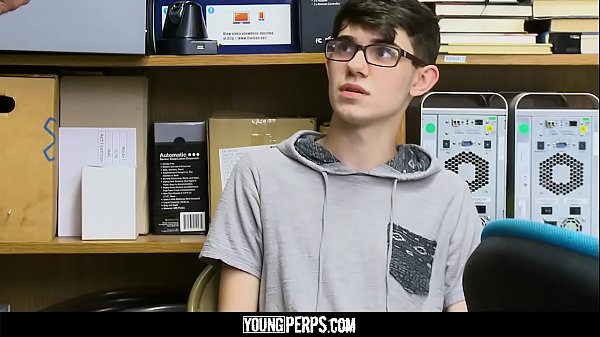 Security Guard Catches A Skinny Twink Stealing And Fucks Him Raw