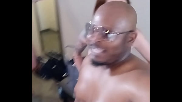 She does an interview with my cum all over her face