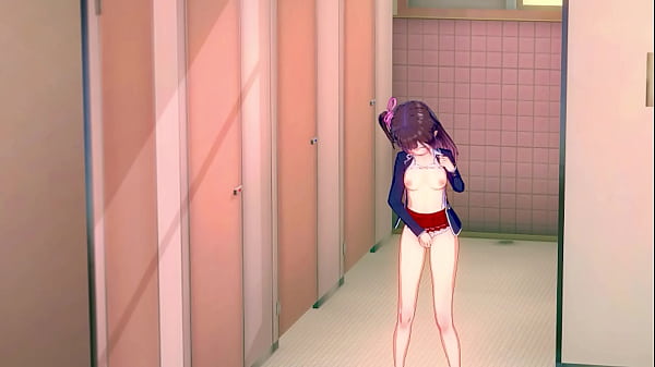 Hentai girl fingering herself  