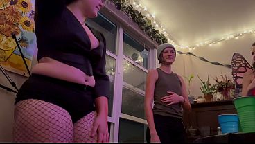 Pawg Voyeur of Ass in Fishnets  