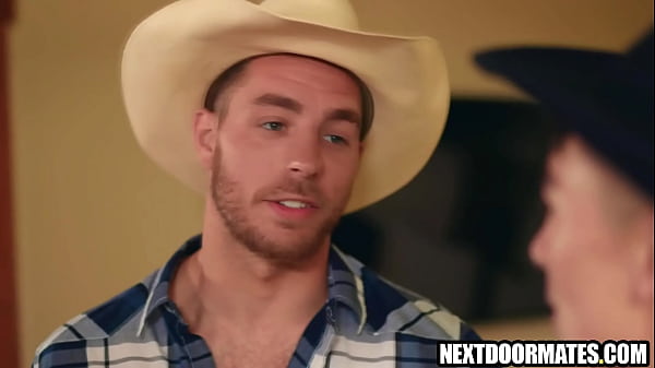Hot gay rancher fucked without condom 