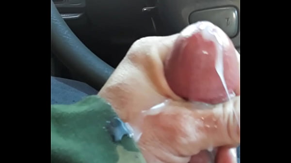 Jacking off in my car