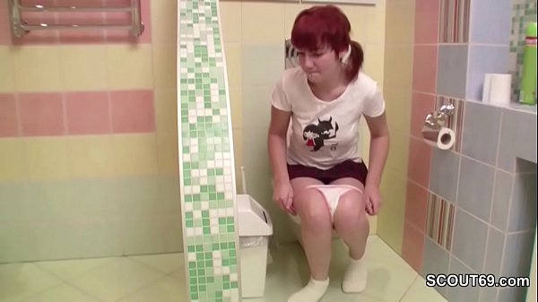 Caught Step-Mom in Bath and get First Sex from her  