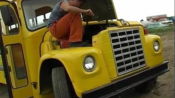 Two young s fucking lucky bus driver