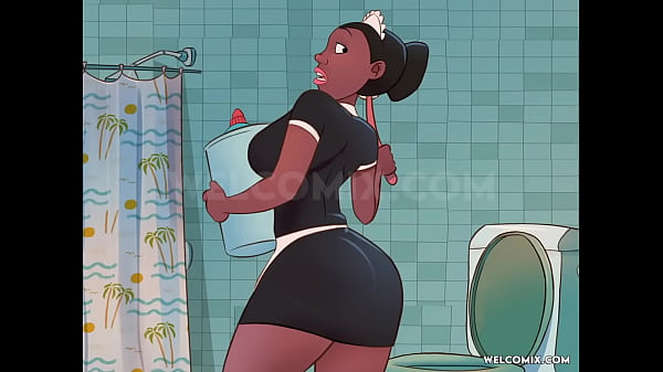 Porn animation fucking the maid with a big ass!
