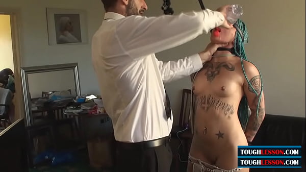 spanking, deep and rough sex in a single scene 