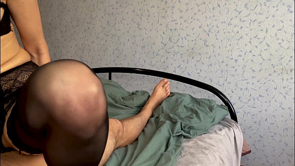 wife cheating on him with lover's fat cock