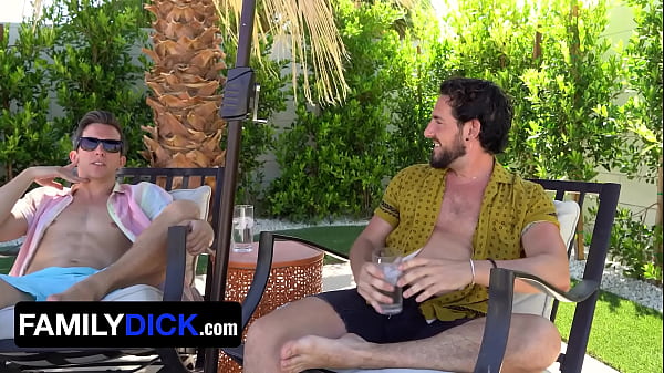 FamilyDick - Cute Blonde Teen Jack Bailey Takes Two Cocks In His Tight Asshole At The Same Time 