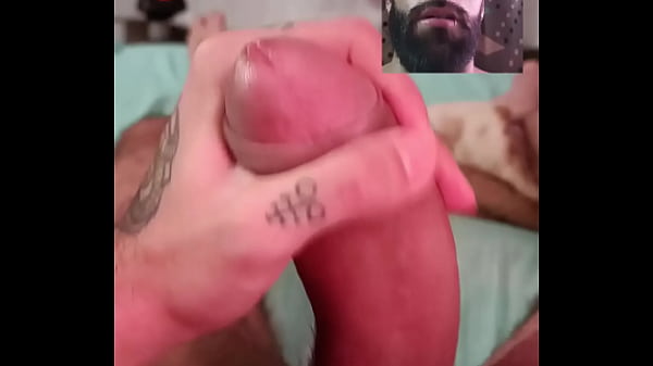 Camilo Brown Jerking His Big Uncut Cock Until He Shoots His Cum Load On His Own Face