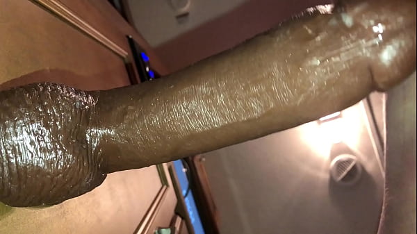Black Dildo using me.  