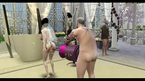 Dragon Ball Porn Epi 27 Goku's Wedding His Wife and Fucked in Front Her Husband Gets Hard in the Ass Like a Netorare Slut Dragon Ball Porn Hentai 