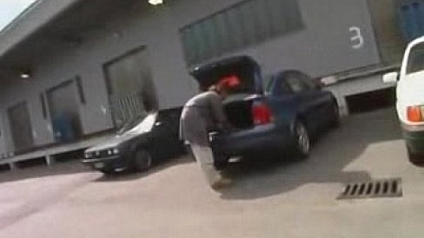 Hooker gets fucked in a parking lot,,...