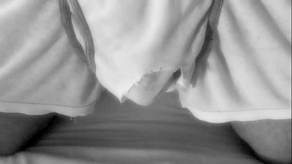 Wanking in Ripped Boxers  