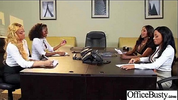 Office Slut Girl (anya diamond jade jasmine) With Big Tits Love Hard Bang clip-06