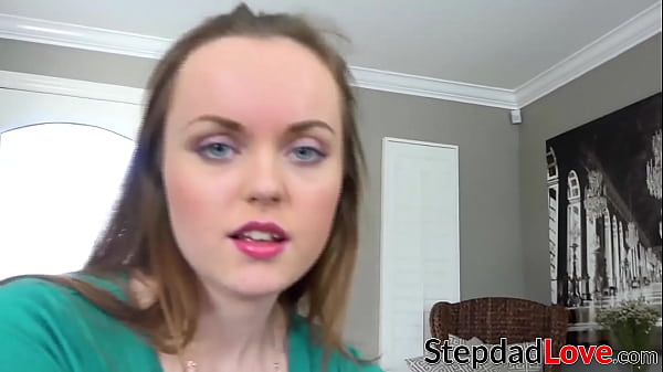 Brunette teen mouth filled with warm cum  