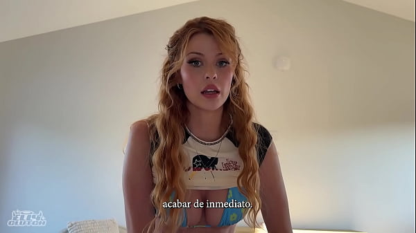 EXPERIMENTING with STEPSIS! Can I last long in her tight pussy? (SPANISH SUSBTITLES)