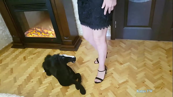 stuffed a. pony crush with my cruel high heels