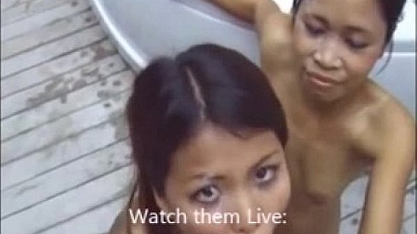 Two hot asian petite teens gives you POV blowjob - PornCamFriend.com