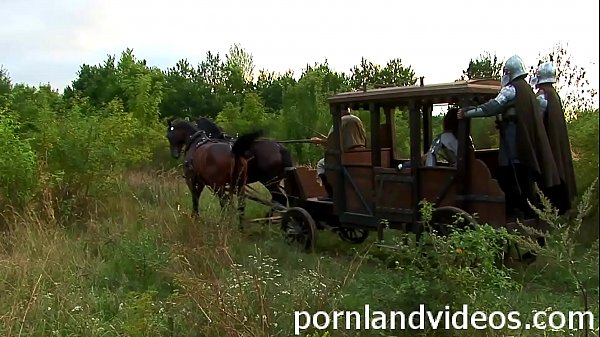 sexy blonde bitch a. by horny warriors in anal threesome