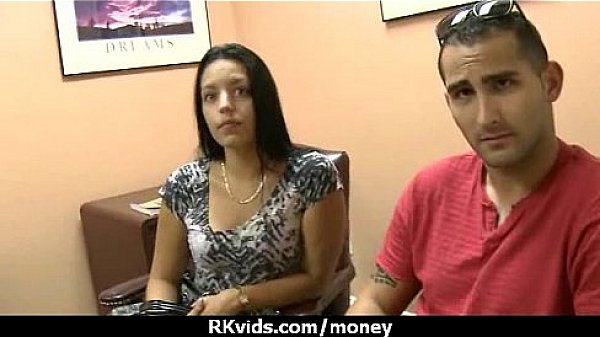 Amateur girl accepts cash for sex from stranger 23