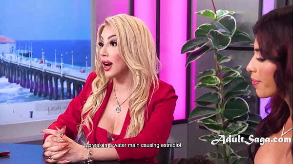 TV Station Trans On Girl Orgy