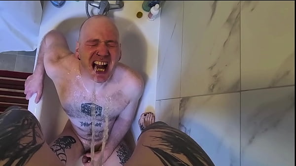 POV Golden Shower & Foot Gagging From Tattooed Xio Xander  
