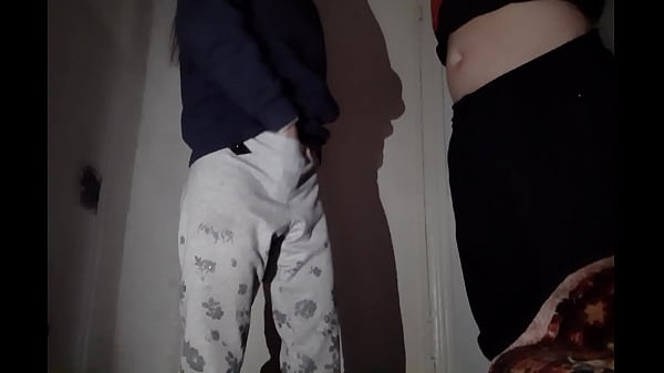 I masturbate in front of my stepsister while she watches  