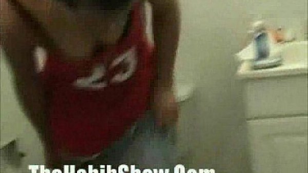 Yellow Boned Ebony Freak gets Fucked while smoking a