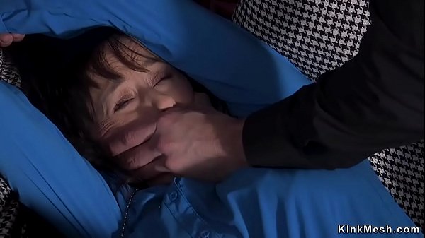 Tax assessor tied up by her client and then from behind got pussy pounded  