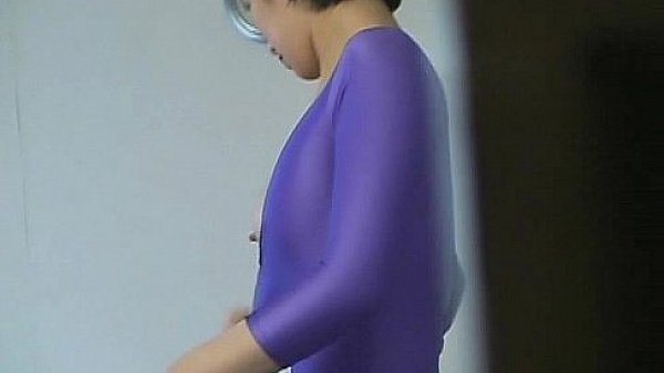 Horny voyeur watches a mistress as she changes her clothes