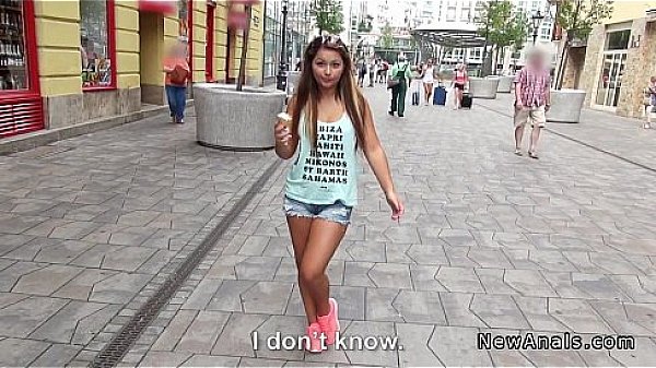 Teen girlfriend anal fucks in apartment POV