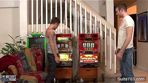 Horny gay gets ass stuffed with cock