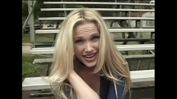 Horny blonde with long hair loves to ride a hard cock in the living room  