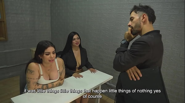 Cops and Robbers XXX: Handcuffed Latina MILFs give in to lust - Sara Montufar, Antonella Jones and Mike Zander