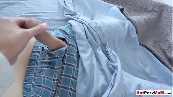 My hot busty blonde mature stepmother banged me 