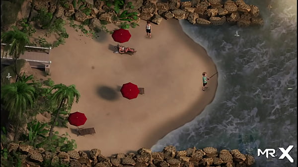 The water is so hot I want to swim 