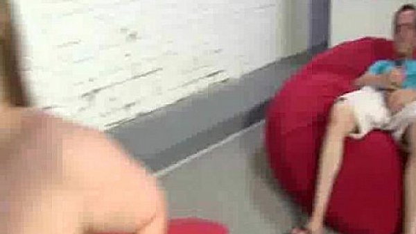 step Son Jerks While Mom Fucks