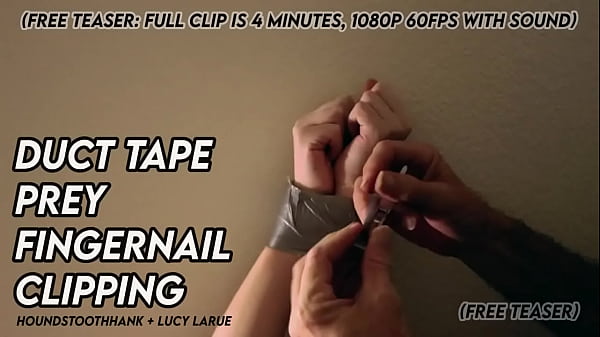Duct Tape Prey Fingernail Clipping