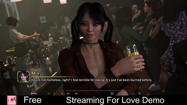 Streaming For Love (Free Steam Demo Game)  Visual Novel, Interactive Fiction, 3D, Adult, Casual, Erotic, Male protagonist, Romance, Singleplayer, storygame,game