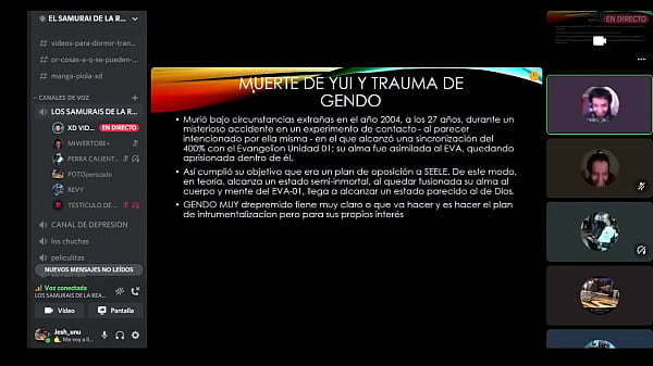 Mi cusa Kevin nos explica evangelion por un ppt (no verlo si no terminaste el anime)