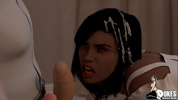 Freaky guys bust loads all over sexy big booty bitches