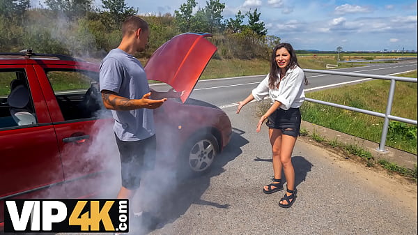 VIP4K. Pretty brunette loves to ride bikes and huge cocks. Hot sex with George Uhl & Helina Dream 