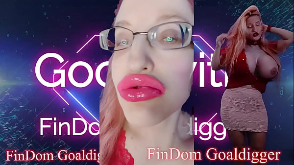 Jerk off your cock while Jessica Rabbit FinDom Goaldigger colors her lips with pink lipstick lip gloss  