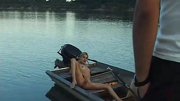 Sex with a cutie girl on the lake