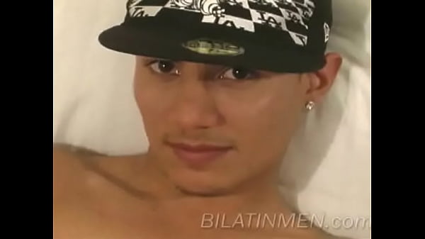 Gay Latino jacking off